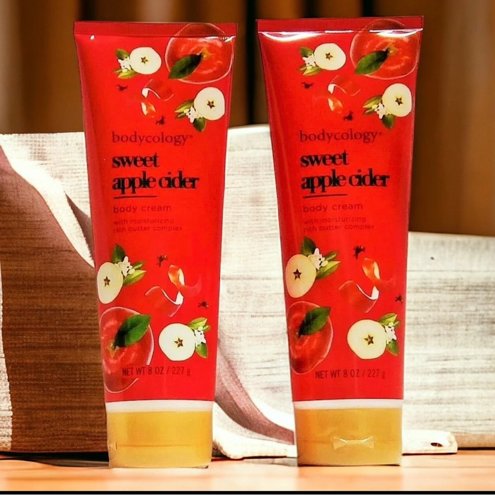 Sweet Apple Cider Body Cream - Vibrant Red
